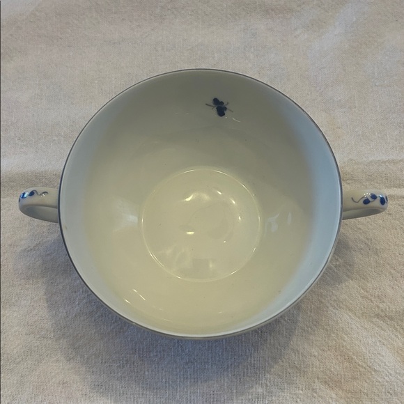 Limoges France Cream Soup Bowl Vintage - Picture 3 of 8